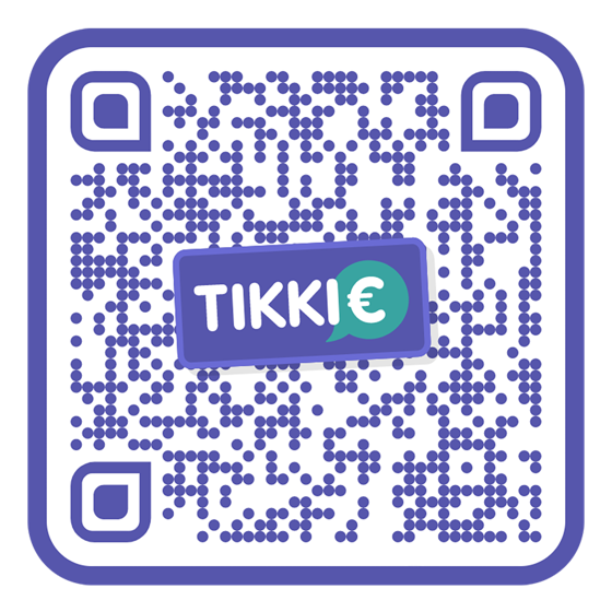 QR-code van de Tikkie van Stichting Bon Timoun